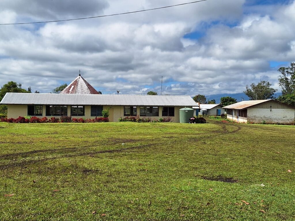 building with loan in front